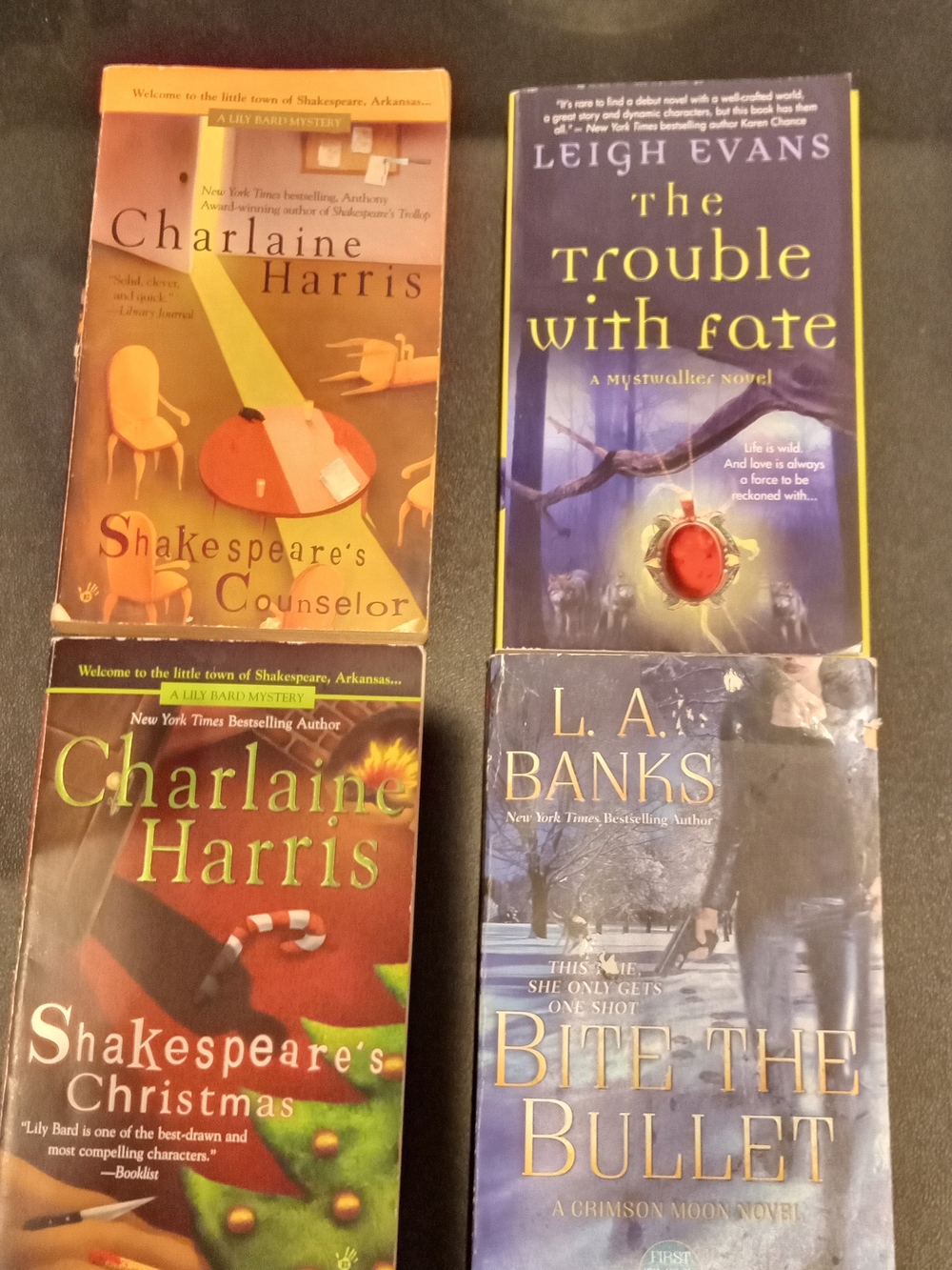 Multi-Book Fiction Bundle — Assorted Lot Of 4